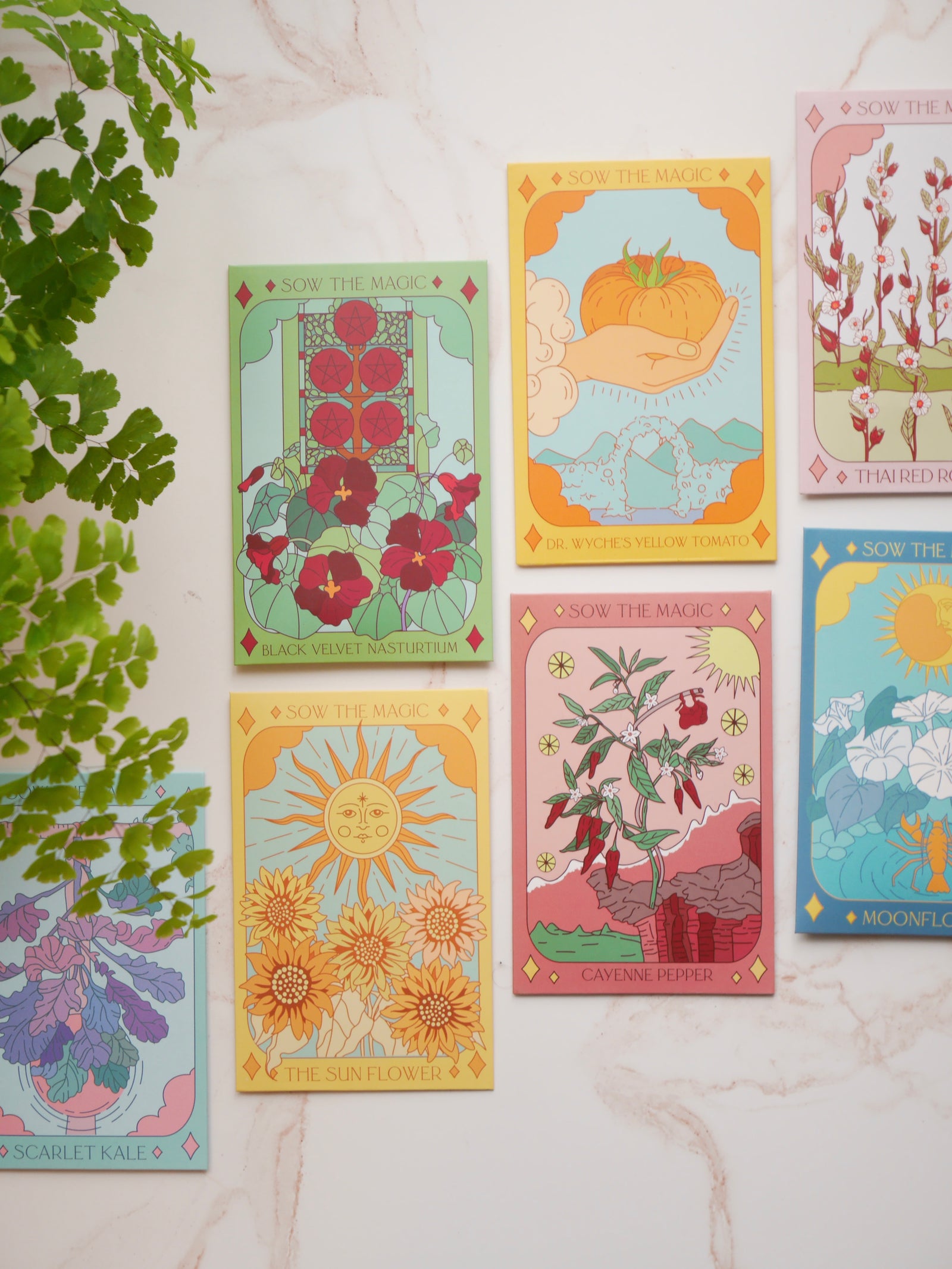 Seeds, Crystals, and Grow kits