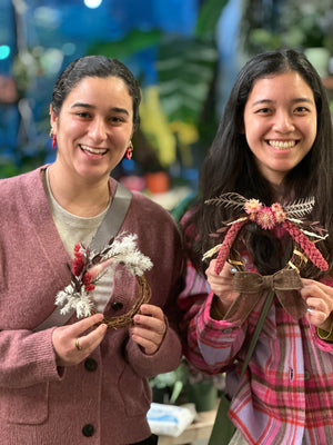 Holiday Wreath - Dried Floral Arrangement Workshop December 7th 2024