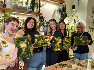 Moss Frame Workshop May 18th 2024