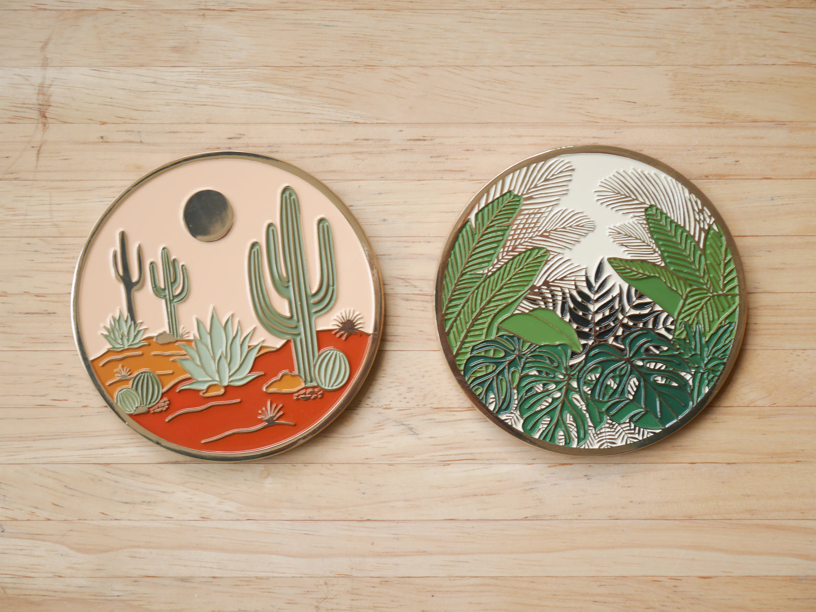 Gold Plated Coasters